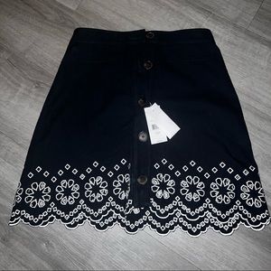 10 Crosby derek lam dark blue skirt